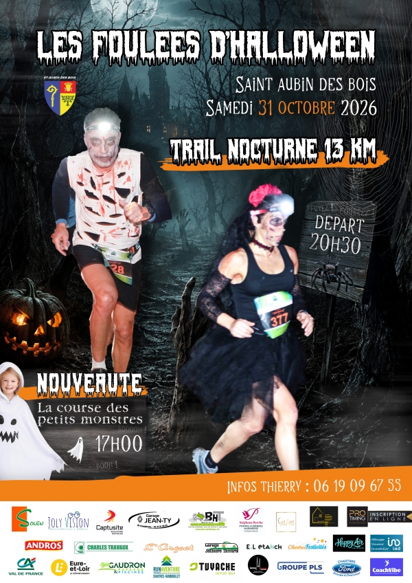 Affiche - Les Foulées d&rsquo;Halloween