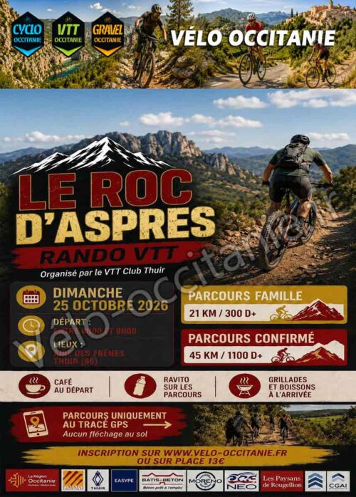 Rando VTT Aspres Thuir
