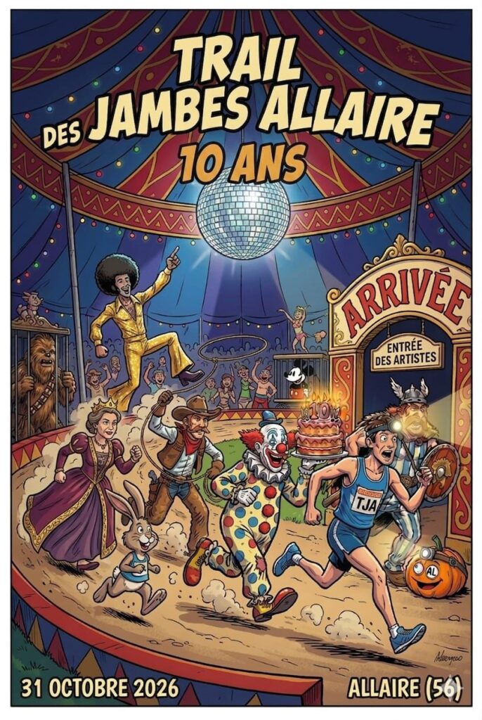 Affiche - Trail des Jambes Allaire