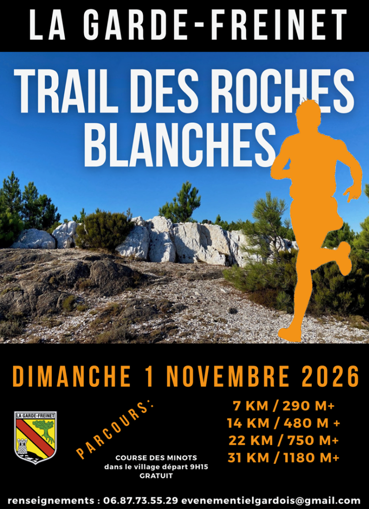 Affiche - Trail des Roches Blanches