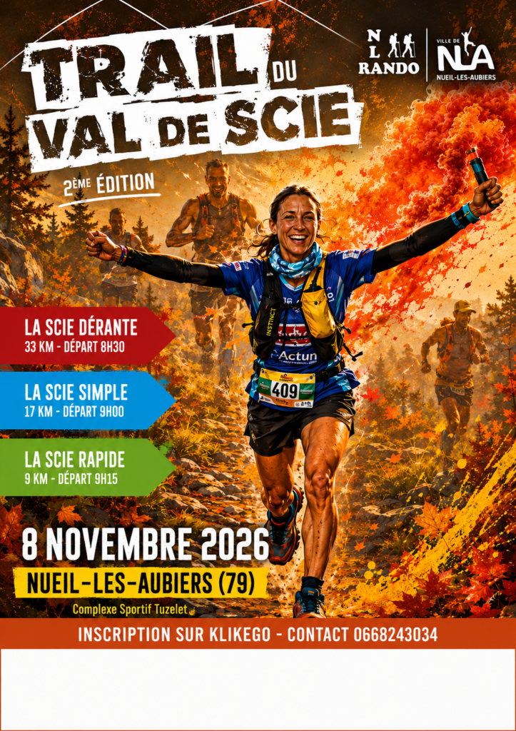 Affiche - Trail du Val de Scie