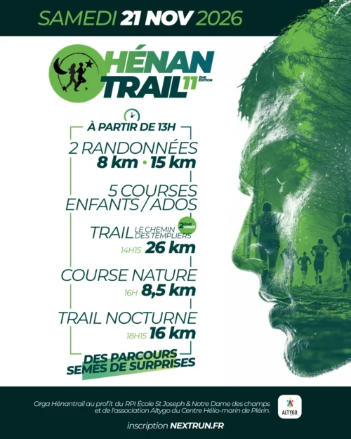 Trail Nocturne d’Hénanbihen (Henantrail)