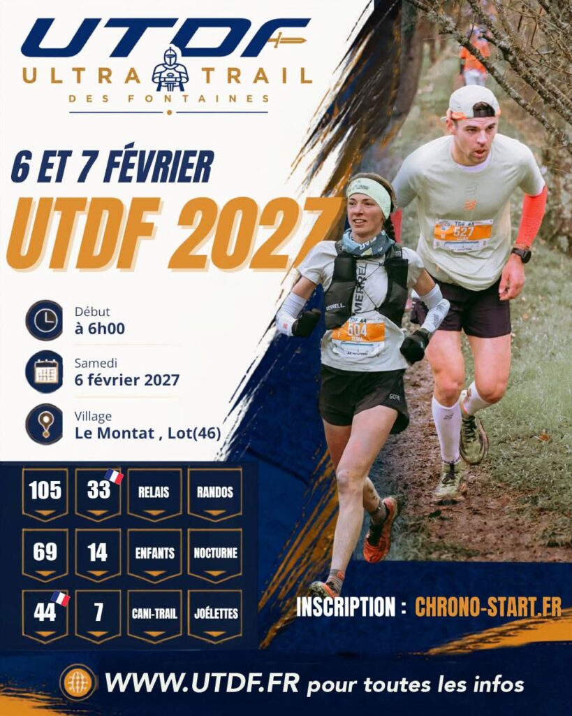 Affiche - Ultra Trail des Fontaines