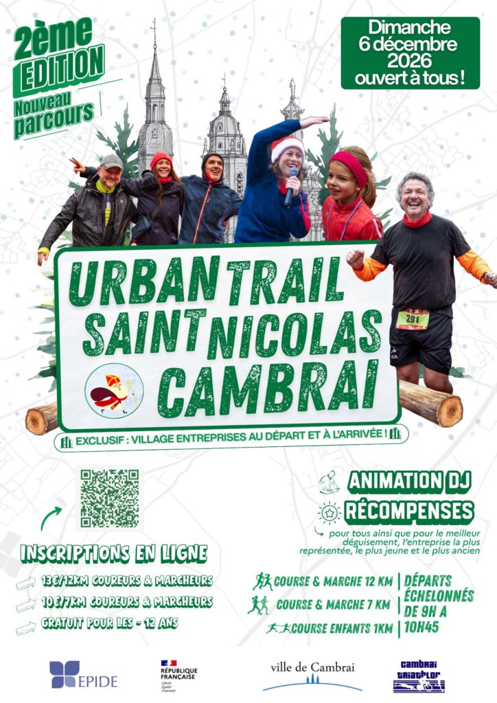 Affiche - Urban Trail de la Saint Nicolas